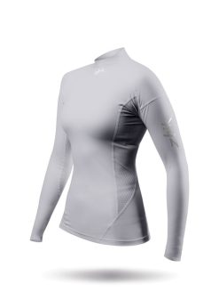 New Zhik Haut A Manches Longues Platinum Eco Spandex Pour Femme