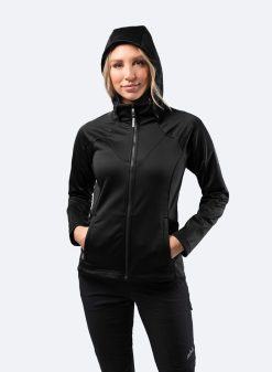 Clearance Zhik Sweat A Capuche Tech Pour Femme - Noir