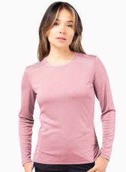 Best Zhik Haut A Manches Longues Uvactive Pour Femme - Rose