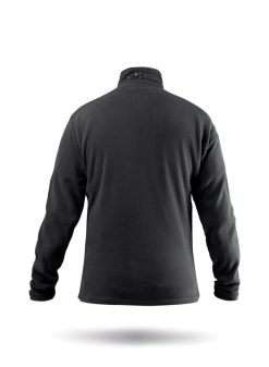 Hot Zhik Veste Polaire Noire A Fermeture Eclair Integrale Pour Homme