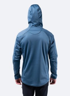 Online Zhik Sweat A Capuche Tech Pour Hommes - Bleu Provincial