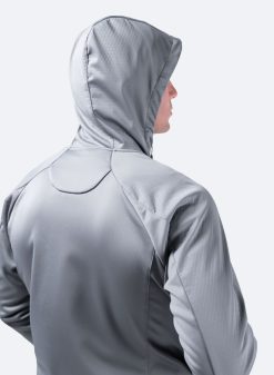 New Zhik Sweat A Capuche Tech Pour Hommes - Platine