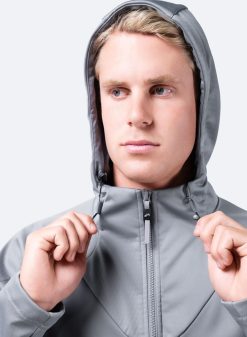 New Zhik Sweat A Capuche Tech Pour Hommes - Platine