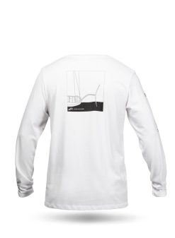 New Zhik T-Shirt En Coton A Manches Longues Mfw Pour Hommes