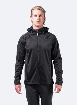 Hot Zhik Sweat A Capuche Tech Pour Hommes - Noir