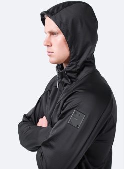 Hot Zhik Sweat A Capuche Tech Pour Hommes - Noir