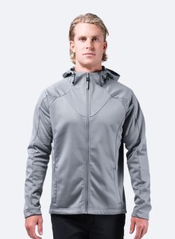 Best Zhik Sweat A Capuche Tech Pour Hommes - Platine