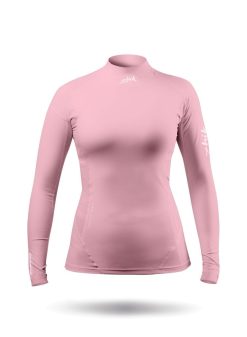 New Zhik Haut A Manches Longues Eco Spandex Pour Femme - Rose