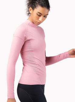 New Zhik Haut A Manches Longues Eco Spandex Pour Femme - Rose