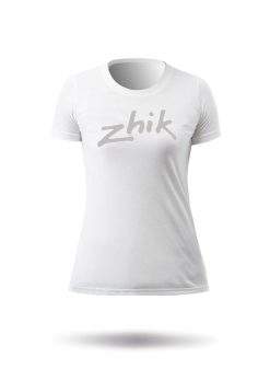 Clearance Zhik T-Shirt En Coton Zhik Pour Femme - Blanc