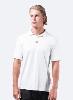 New Zhik Polo En Coton Pima Pour Homme - Blanc